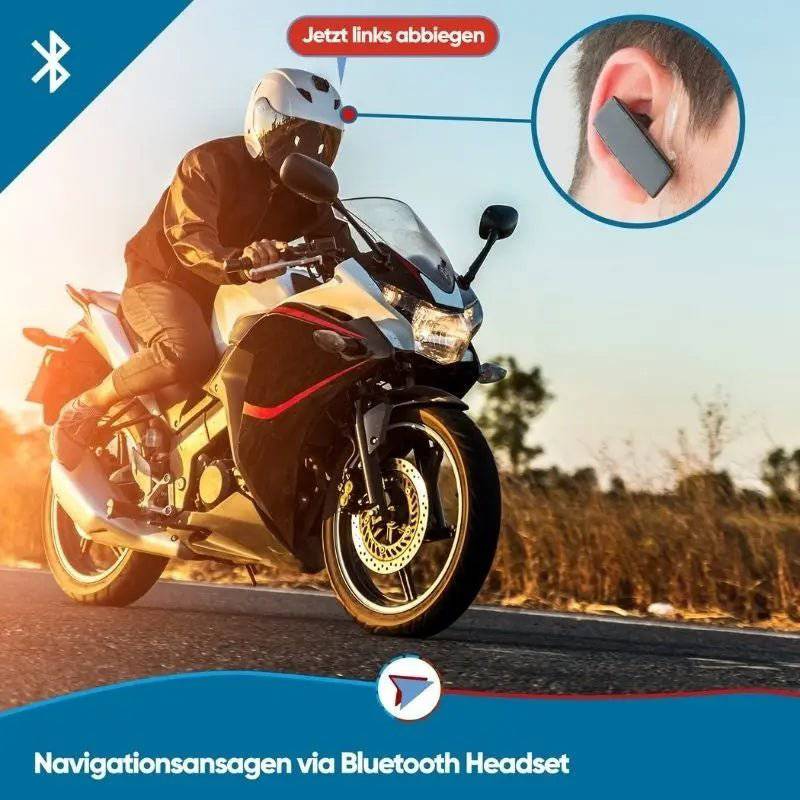 Elebest A1207 Motorrad Navi 7 Zoll mit Android 12 und großem Touchscreen