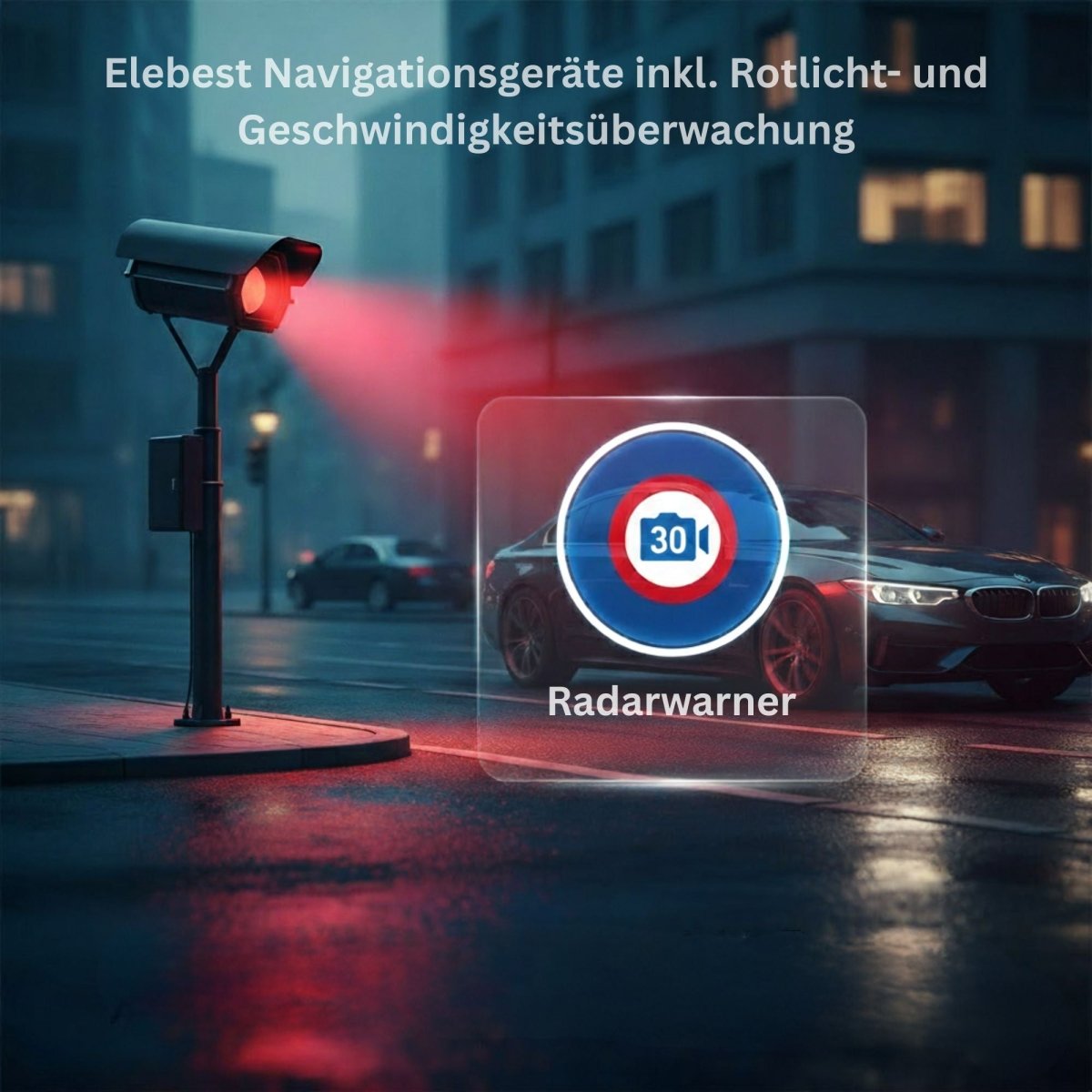 Elebest City 70K mit Fahrspurassistent und Sprachführung