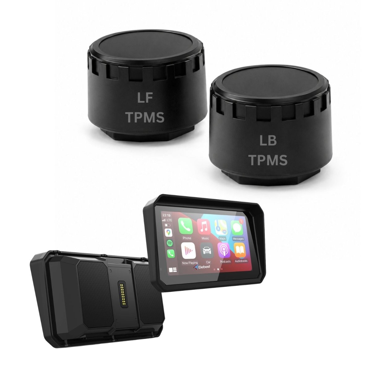 Elebest TMPS für Motorrad Navi F96