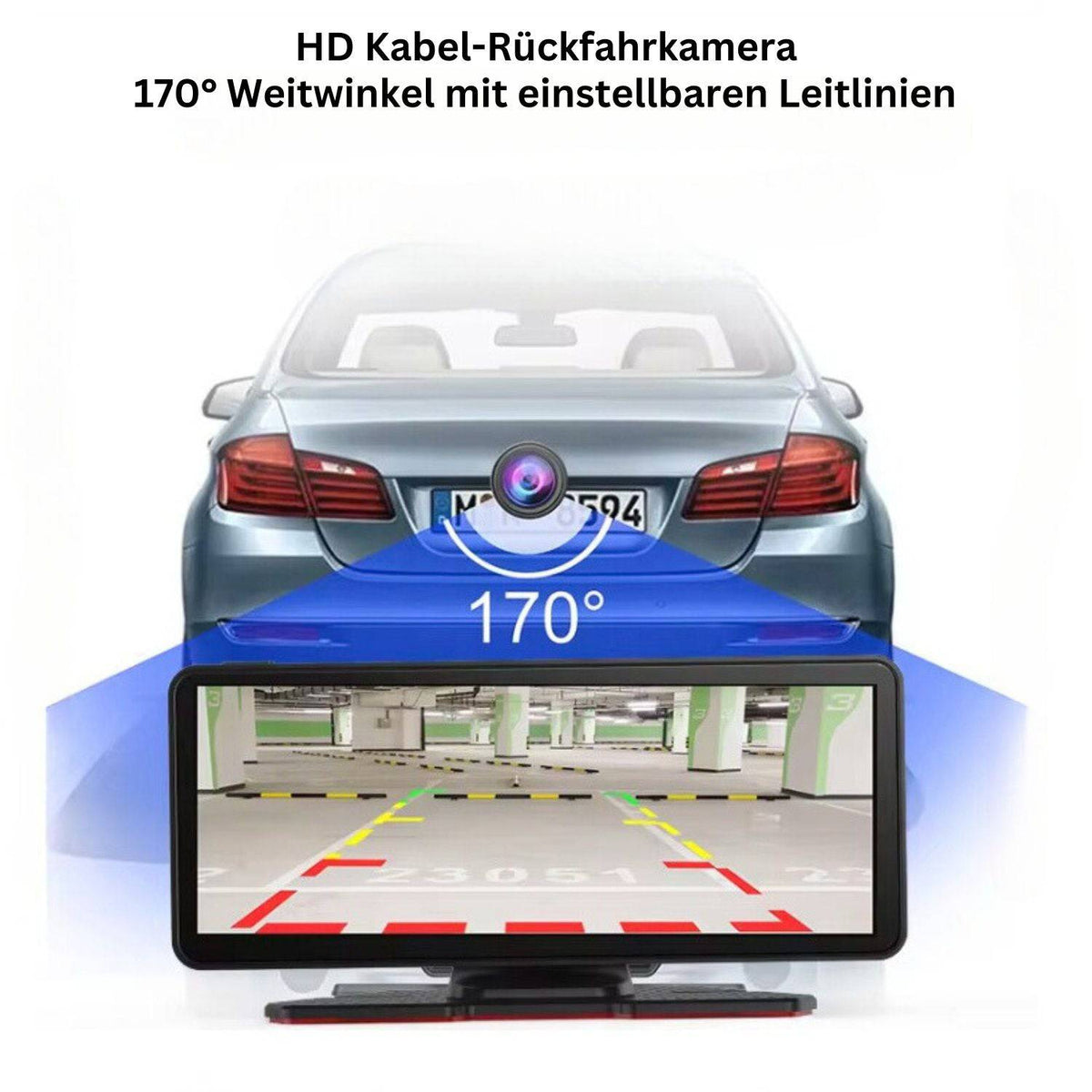 Elebest CarPlay 1026 10,26 Zoll mit Apple CarPlay und Android Auto