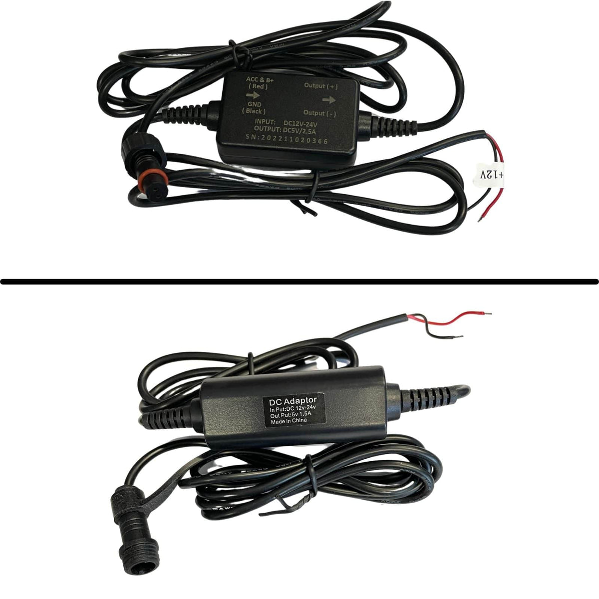 Elebest 12-Volt-Ladekabel-Adapter für Motorrad-Navis