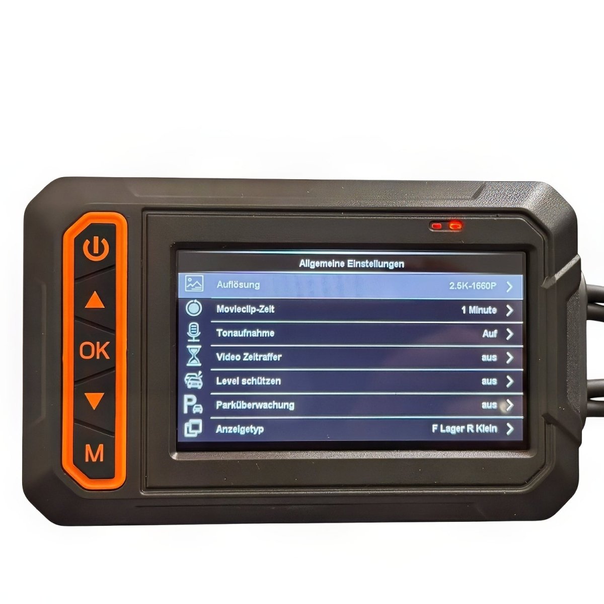 Elebest M10 Pro Motorrad-Dashcam mit Frontkamera
