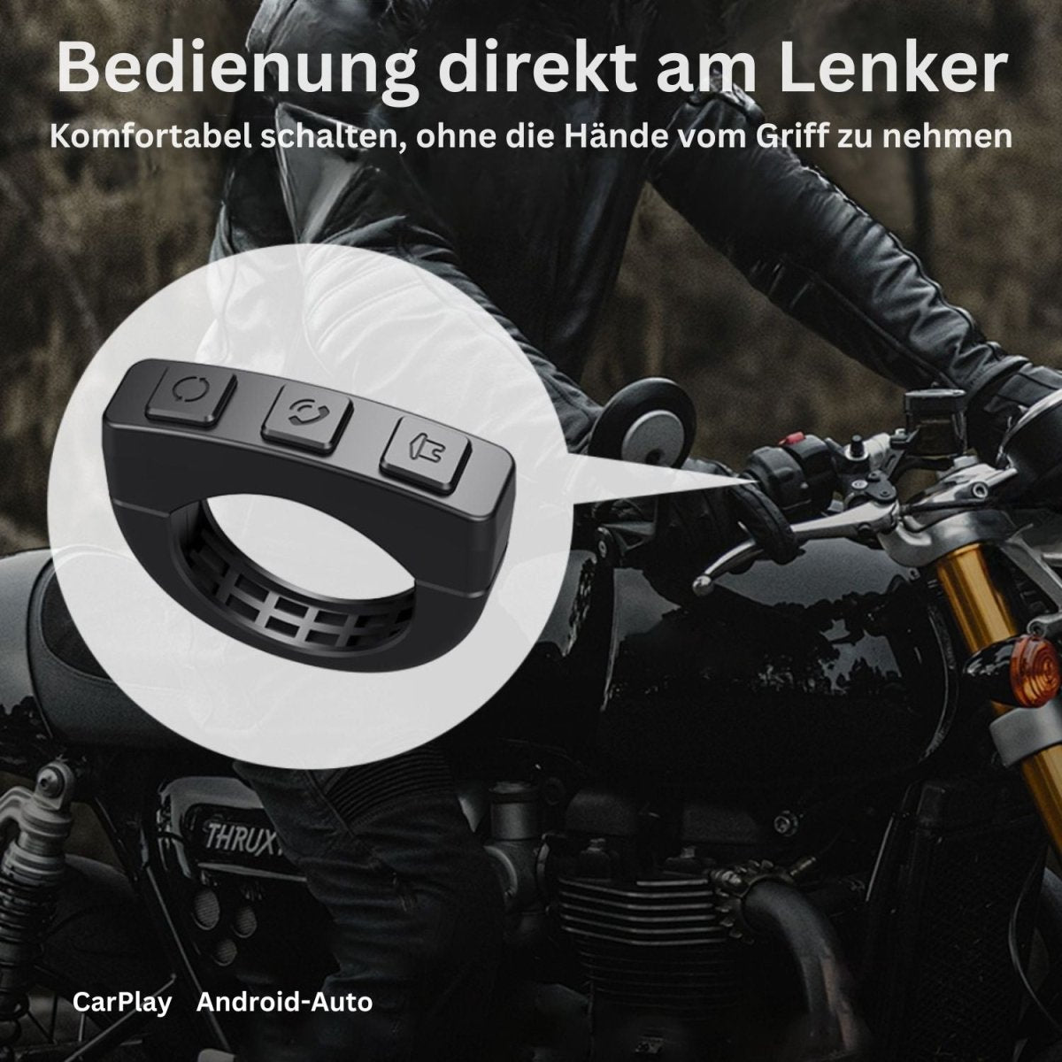 Elebest CX600 Motorrad Display mit digitalem Rückspiegel über die Heckkamera