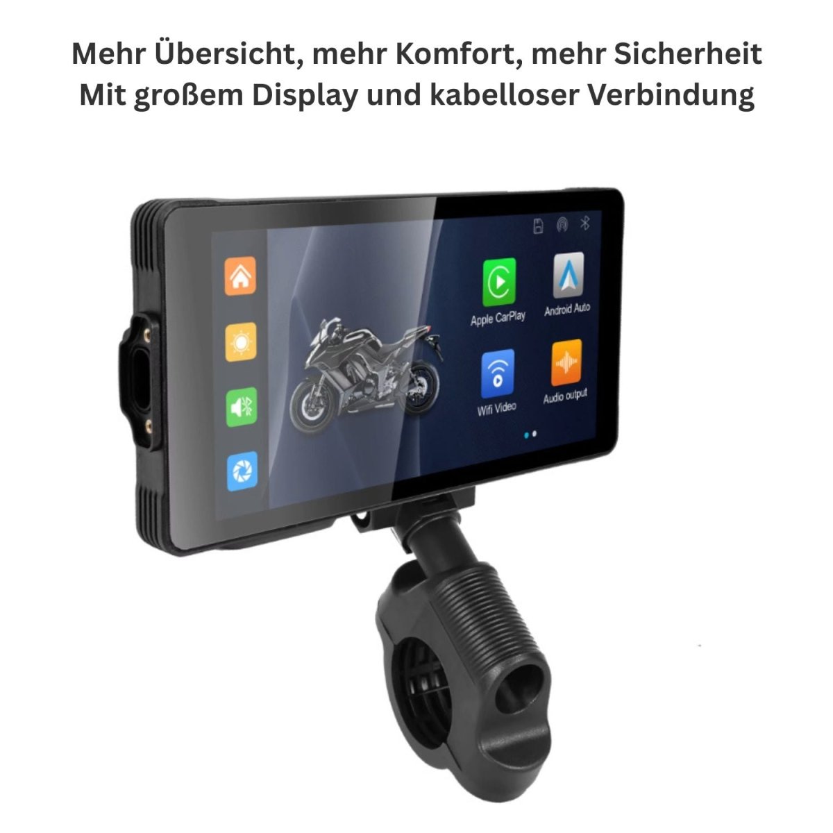 Elebest ProCam 200X mit TPMS Reifenluftdrucküberwachung in Echtzeit