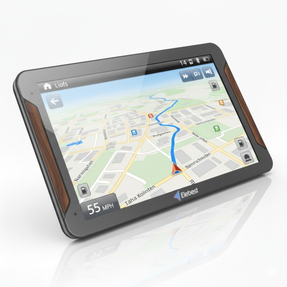 Elebest City 70K mit 7 Zoll Touchscreen und übersichtlicher Karte