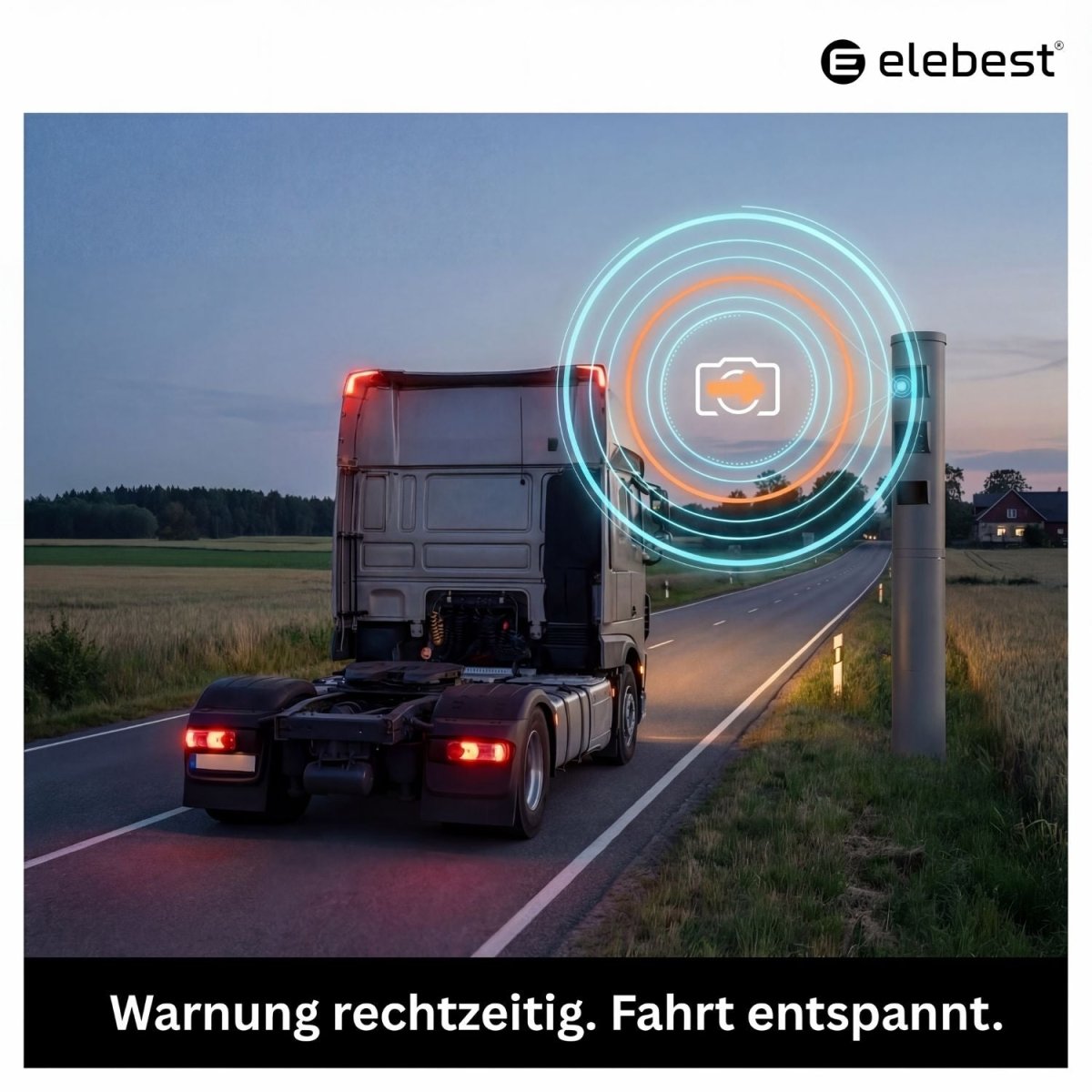 Elebest 9 Zoll Navi mit Profi-Navigation und großem Speicher