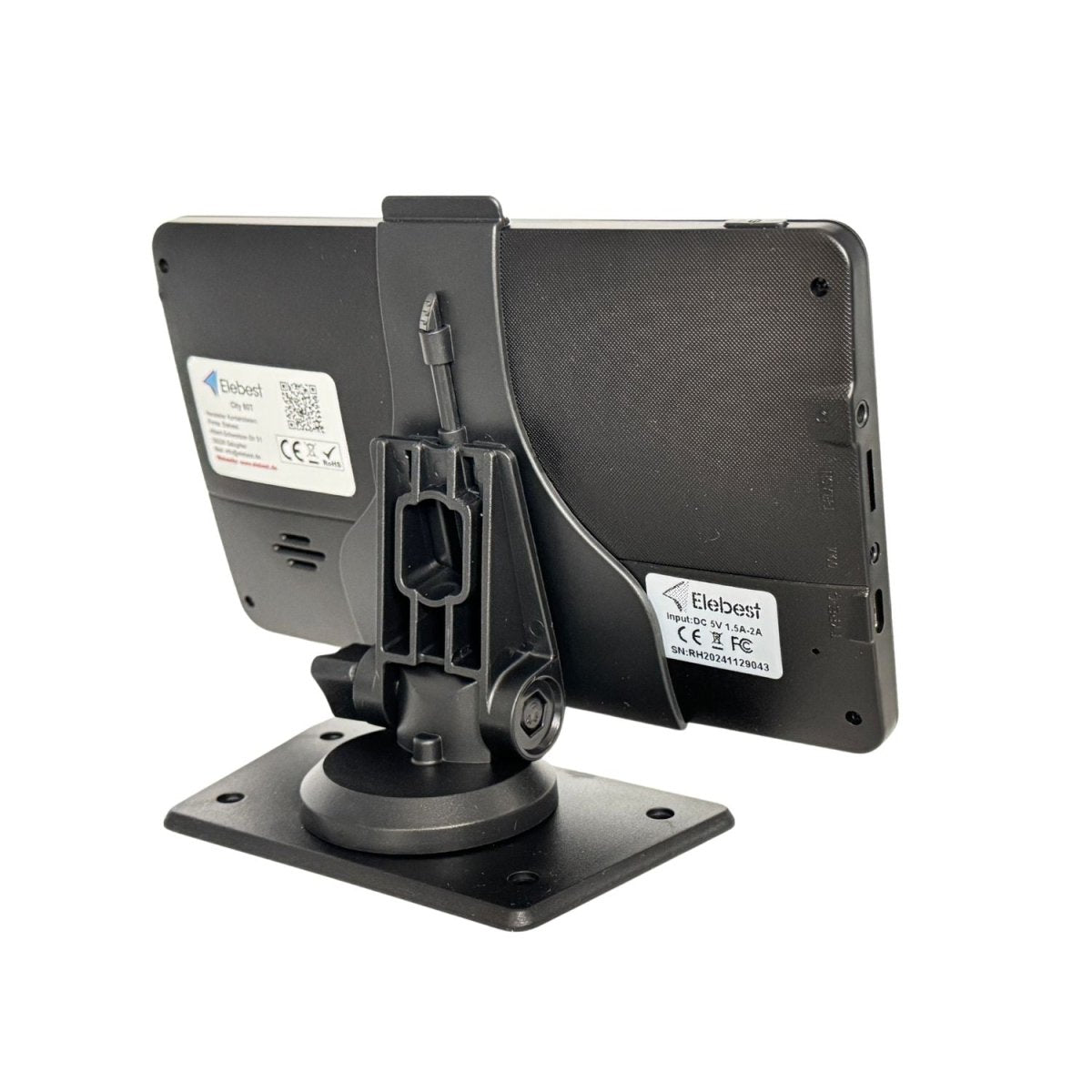 Elebest 80T 7 Zoll Touchscreen mit übersichtlicher Kartenansicht