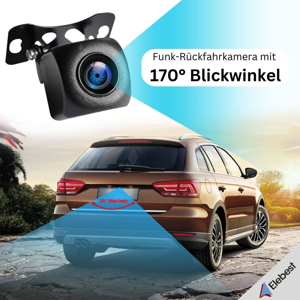 Elebest 80KT 7 Zoll Navi mit Fahrspurassistent