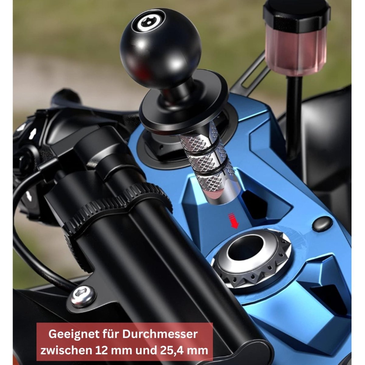 Elebest Motorrad-Halterung für die Gabelschaft-Montage