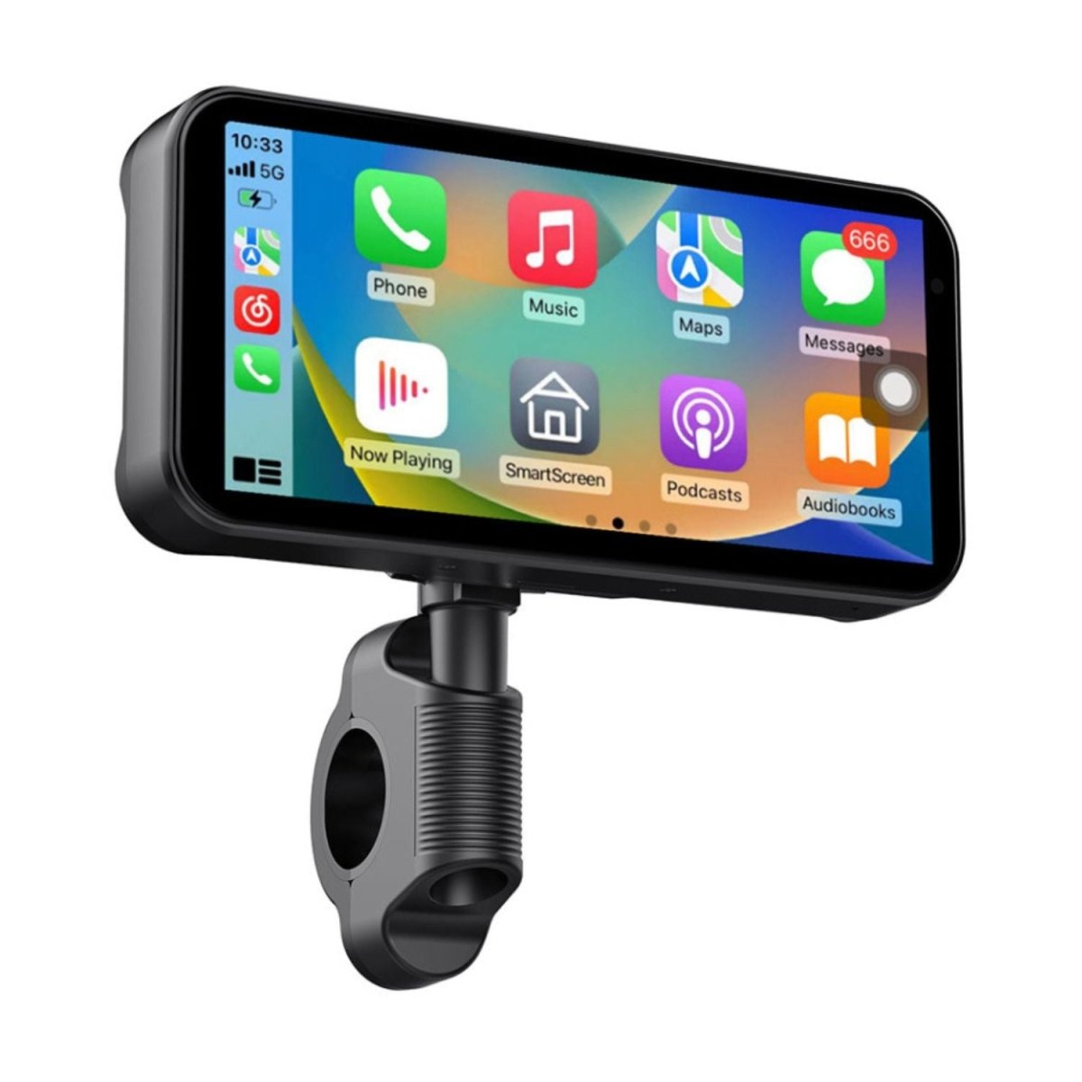Elebest MotoPlay CX600 mit Lenker-Fernbedienung und Dual-Bluetooth fürs Headset