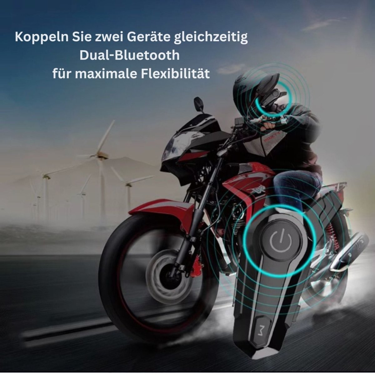 Elebest ProCam 200X mit Dual-Bluetooth für Headset und Smartphone