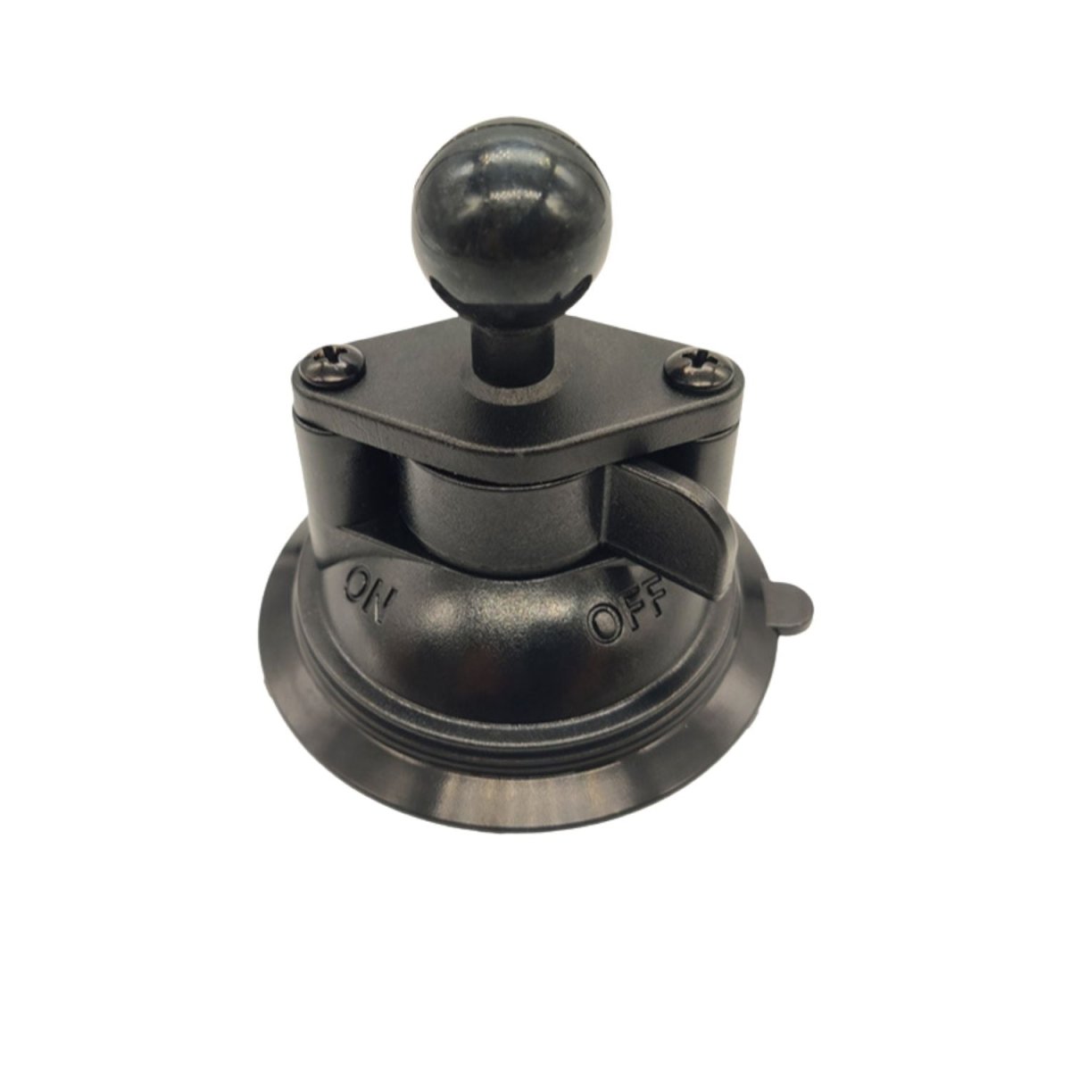 Elebest Saugknopf-Navi-Halterung für CarPlay-Geräte und Motorrad-Navis